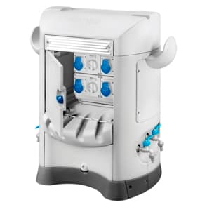 GEWISS - GEWGW68802W QMC125B 2 2P+T 16A 2 3P+N+T16A IP44 BIAN
