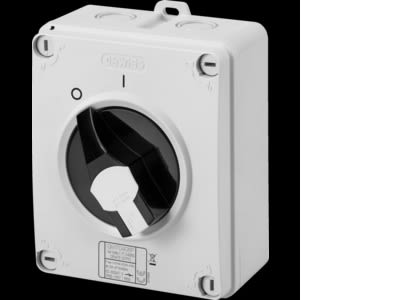 GEWISS - GEWGW70406P INT.SEZ.HP CASS.ISO.32A 4P COMANDO