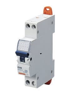 GEWISS - GEWGW92010 INT. MAGNETOTERMICO 1P C32 6KA 1M