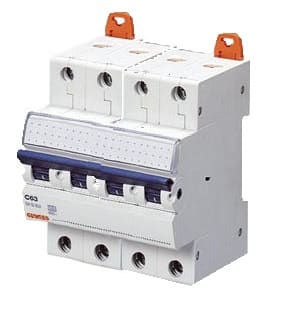 GEWISS - GEWGW94078 INT.MAG.DIF.COM.4P C20 4,5KA AC/0,3 4M