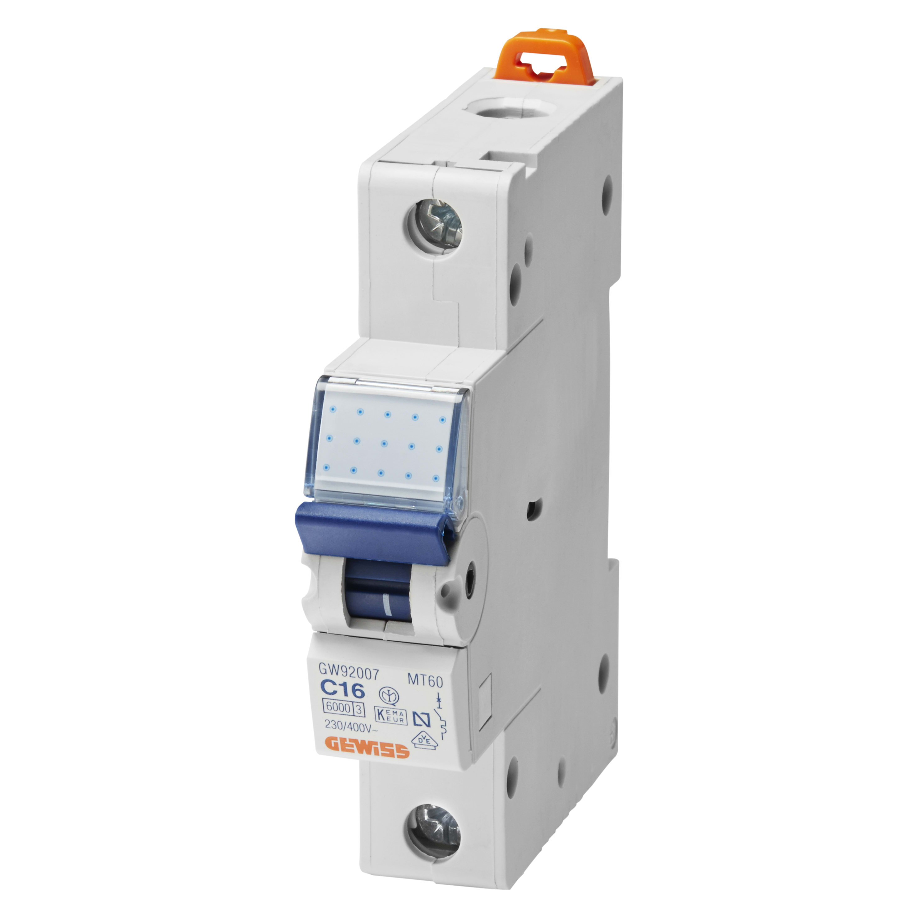 GEWISS - GEWGW92405 INT. MAGNETOTERMICO 1P D6 6KA 1M
