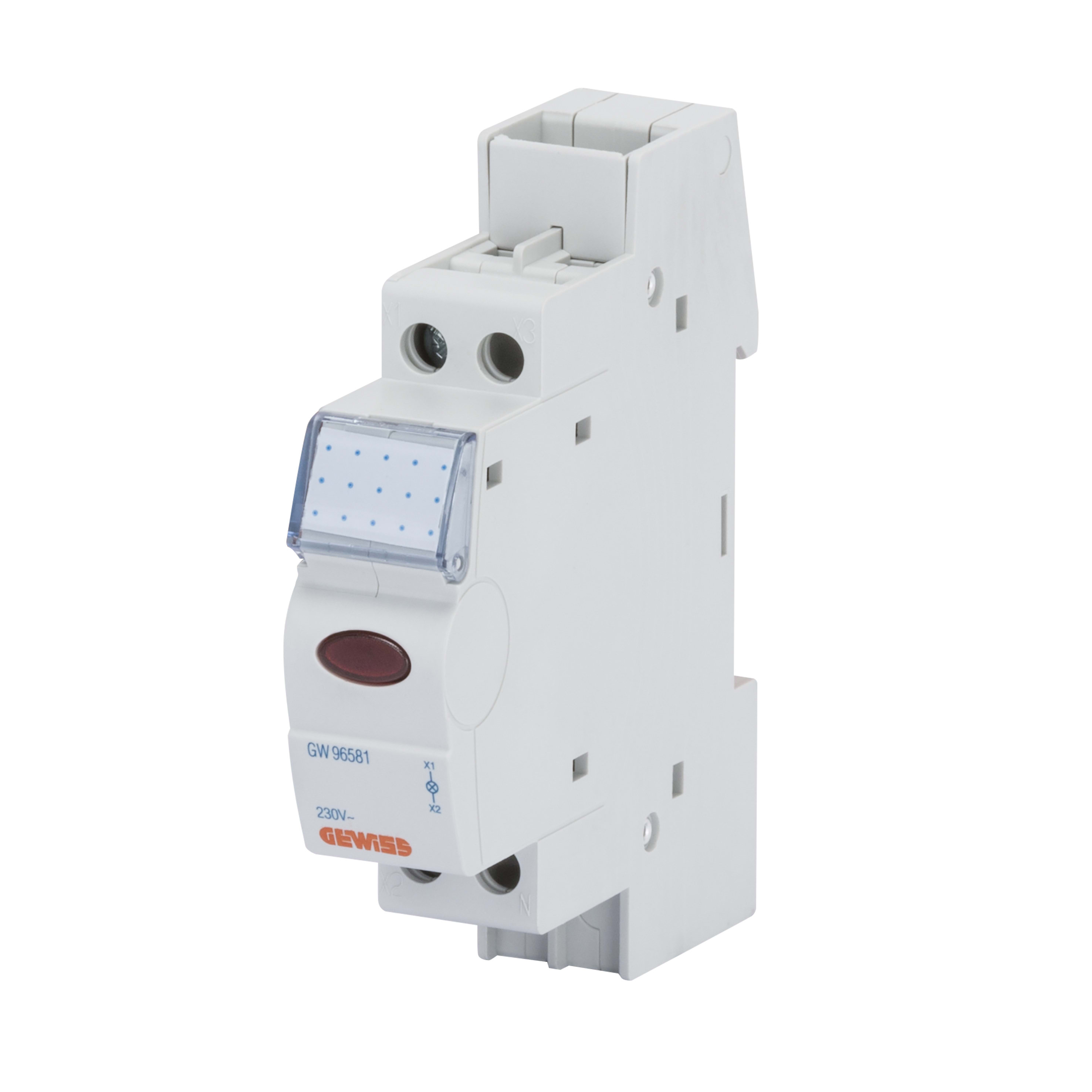 GEWISS - GEWGW96589 SPIA SINGOLA BLU 12 48V AC/DC 1M