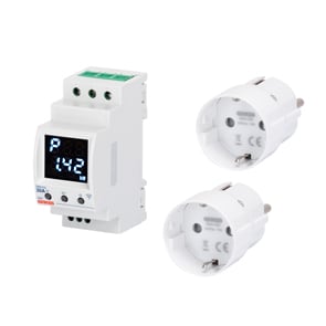GEWISS - GEWGWA1912 KIT P-COMFORT + 2 SMART PLUG ZIGBEE