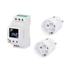 GEWISS - GEWGWA1912 KIT P-COMFORT + 2 SMART PLUG ZIGBEE