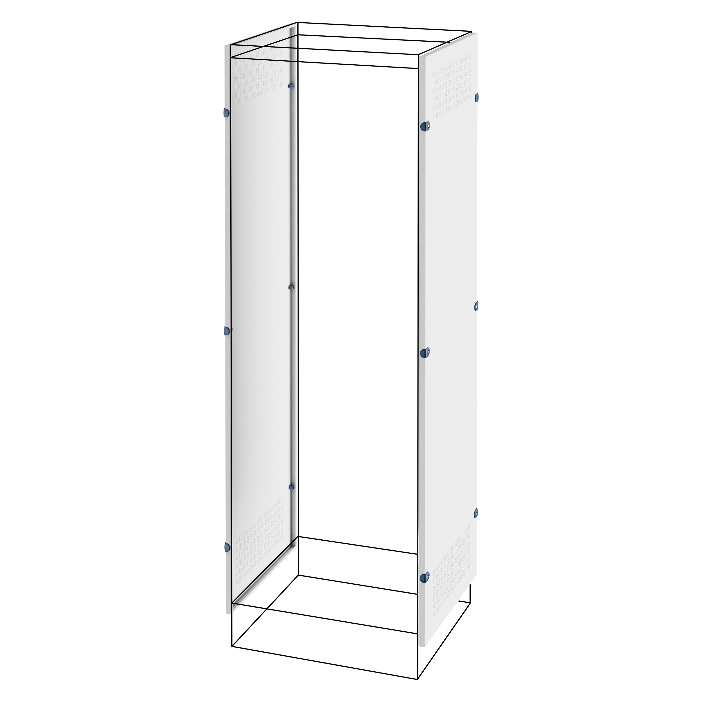 GEWISS - GEWGWD3223 QDX1600H PAV PANNELLI LAT AERATI2000X800