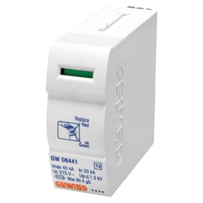 GEWISS - GEWGWD6448 LST - CARTUCCIA ESTRAIBILE - 40KA 1000V DC - TIPO 2