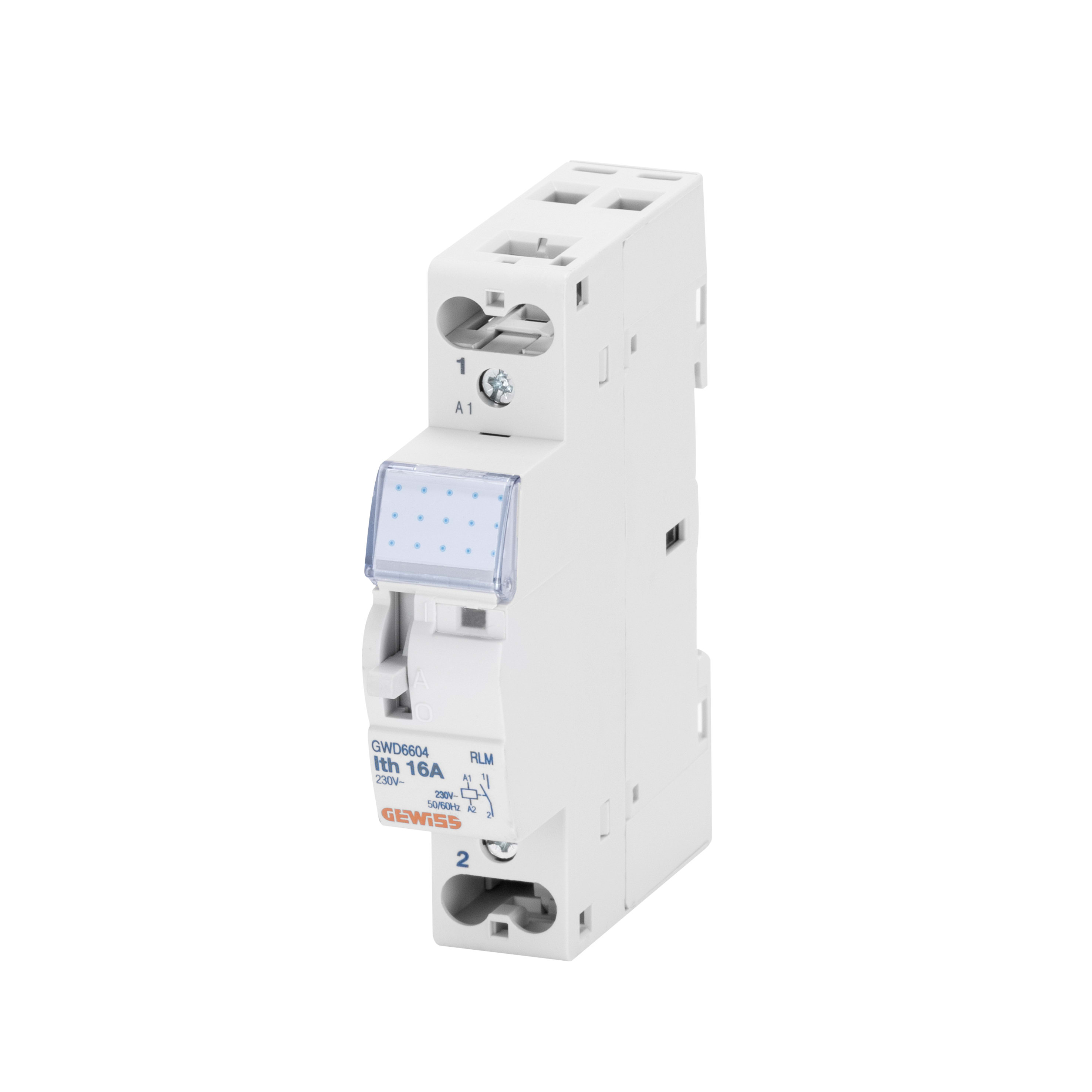 GEWISS - GEWGWD6606 RELE MONOSTABILE 1SC 16A 8VCA 1M