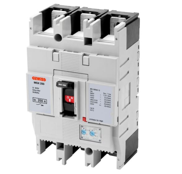 GEWISS - GEWGWD9128 MSX 250 3P 250A 36KA TRMR TERM.FC