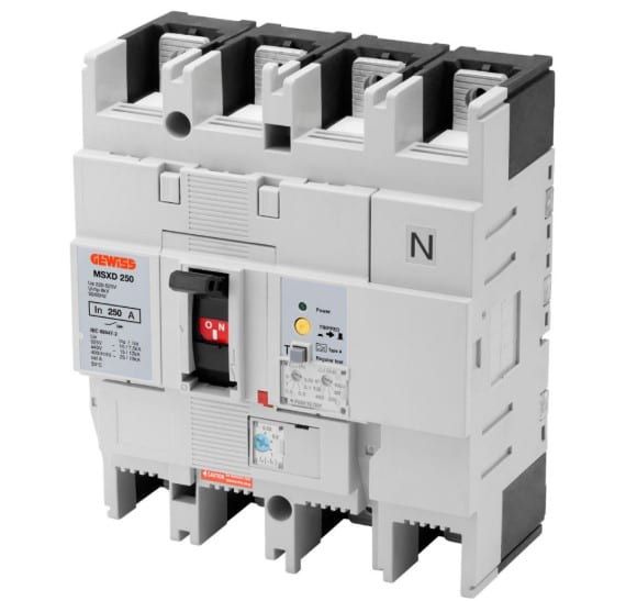 GEWISS - GEWGWD9277 MSXD 160 3P+N 160A 36KA TRMF TERM.FC