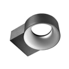 GEWISS - GEWGWF2100FR830 ELIA OL - OPALE - 3000K CRI80 - ON/OFF - IP65 - CLASSE I - NERO