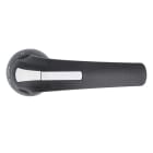 LOVATO - LOVGEX63NC MANIGLIA BLOCCOPORTA NERA I-0-II