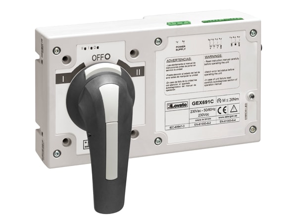 LOVATO - LOVGEX691C COMANDO MOTORIZZATO PER GE0201-0400E