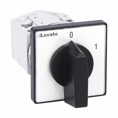 LOVATO - LOVGF2091U INTERRUTTORE. 2P 20A MONT. FRONT. 48X48