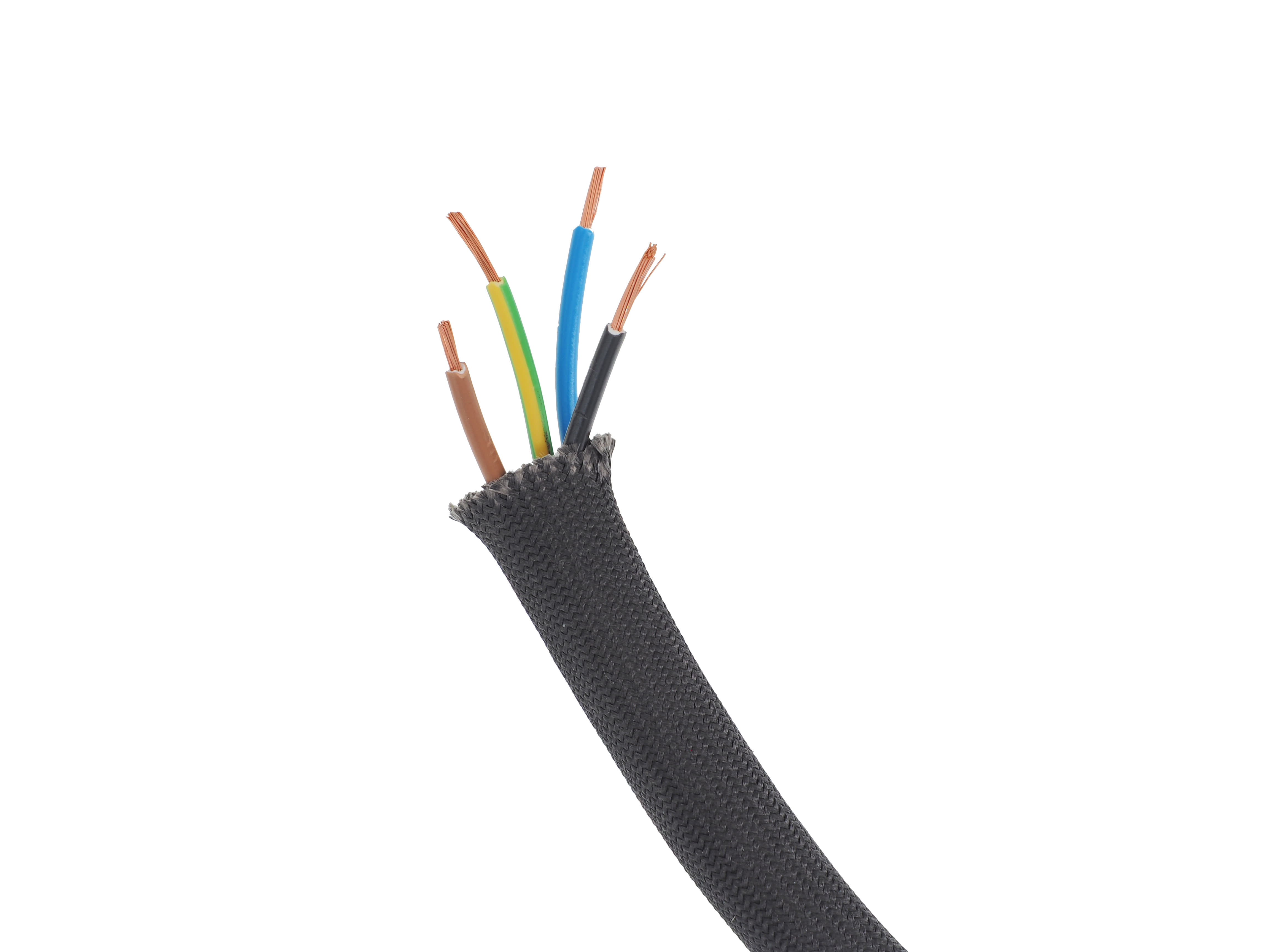 TEKNOMEGA SRL - TKGGFV1030 Guaina trecciata in fibra di vetro