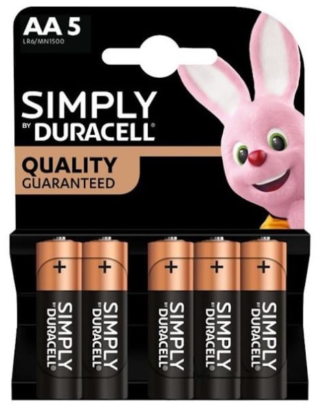 DURACELL - GITDBA65 DURACELL MN 1500 SIMPLY/5