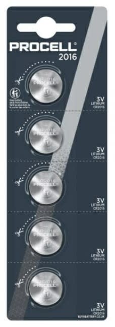 DURACELL - GITDP2016 PROCELL LITIO 2016 X5