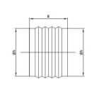 ELICENT (MAICO) - ELI5SU3025 GIUNTO ANTIVIBRANTE PR/AC 25 **
