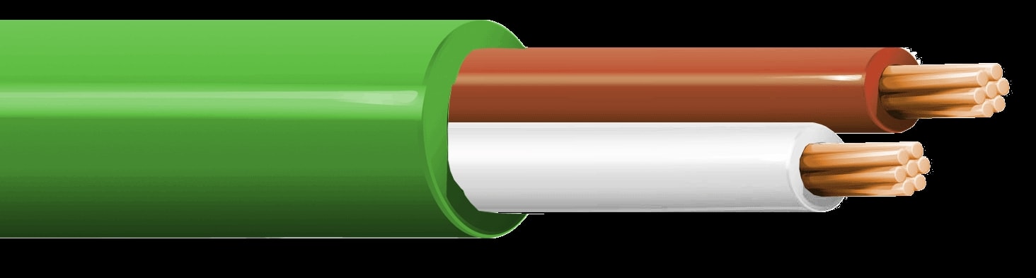 ITC INDUSTRIA TECNIC - ITCGK-21VZ1000 2X1,00 LSZH VERDE B.1000 CCA-S1B,D1,A1