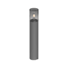 NOVALUX SPA - NOX110701.94 Bollard LED IP65, E27 a tensione di rete, per istallazione su pavimentazione. Corpo in lega di alluminio. Verniciatura a polvere grigio antracite ad a