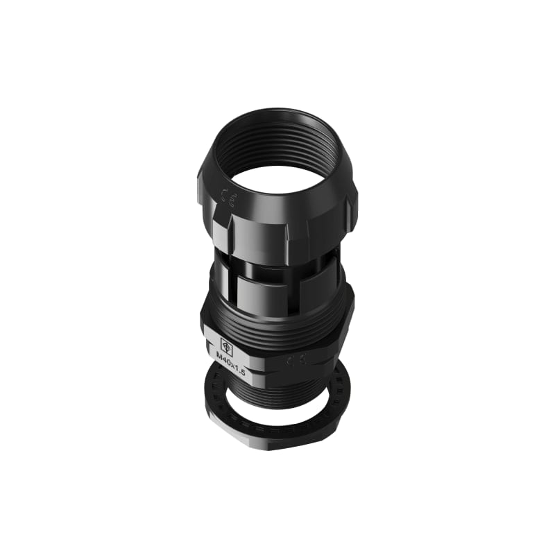 TEAFLEX - TEAGLMN35M40 RACCORDO GLM35 M40X1,5 NERO