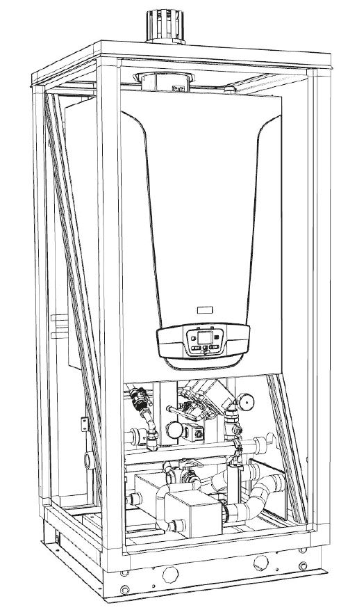 BAXI - BAXA7743471 GMC+ 1 1X115 SX C/ SEP.