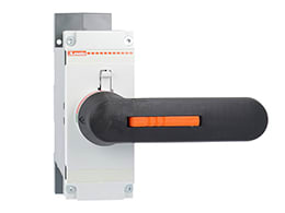 LOVATO - LOVGMX64DB MANIGLIA DIRETTA NERA PER GMF600-800A