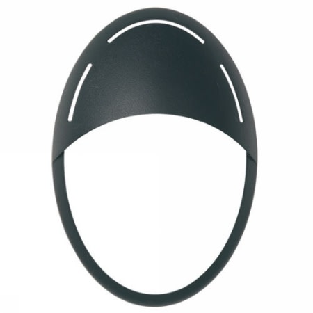 GOCCIA ILLUMINAZIONE - GOC2264SI MASCHERA VISIERA JACK OVALE SILVER