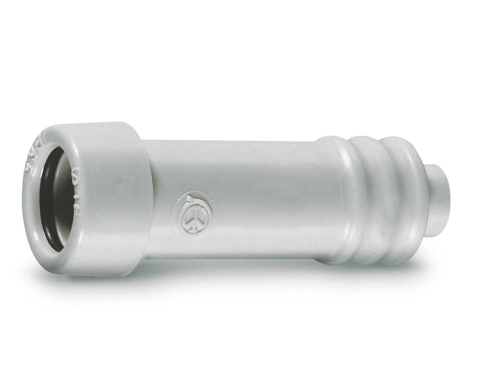 PM FLEX SRL - PMPGS25 RACCORDO RAPIDO TUBO-GUAINA IP65 GRIGIO