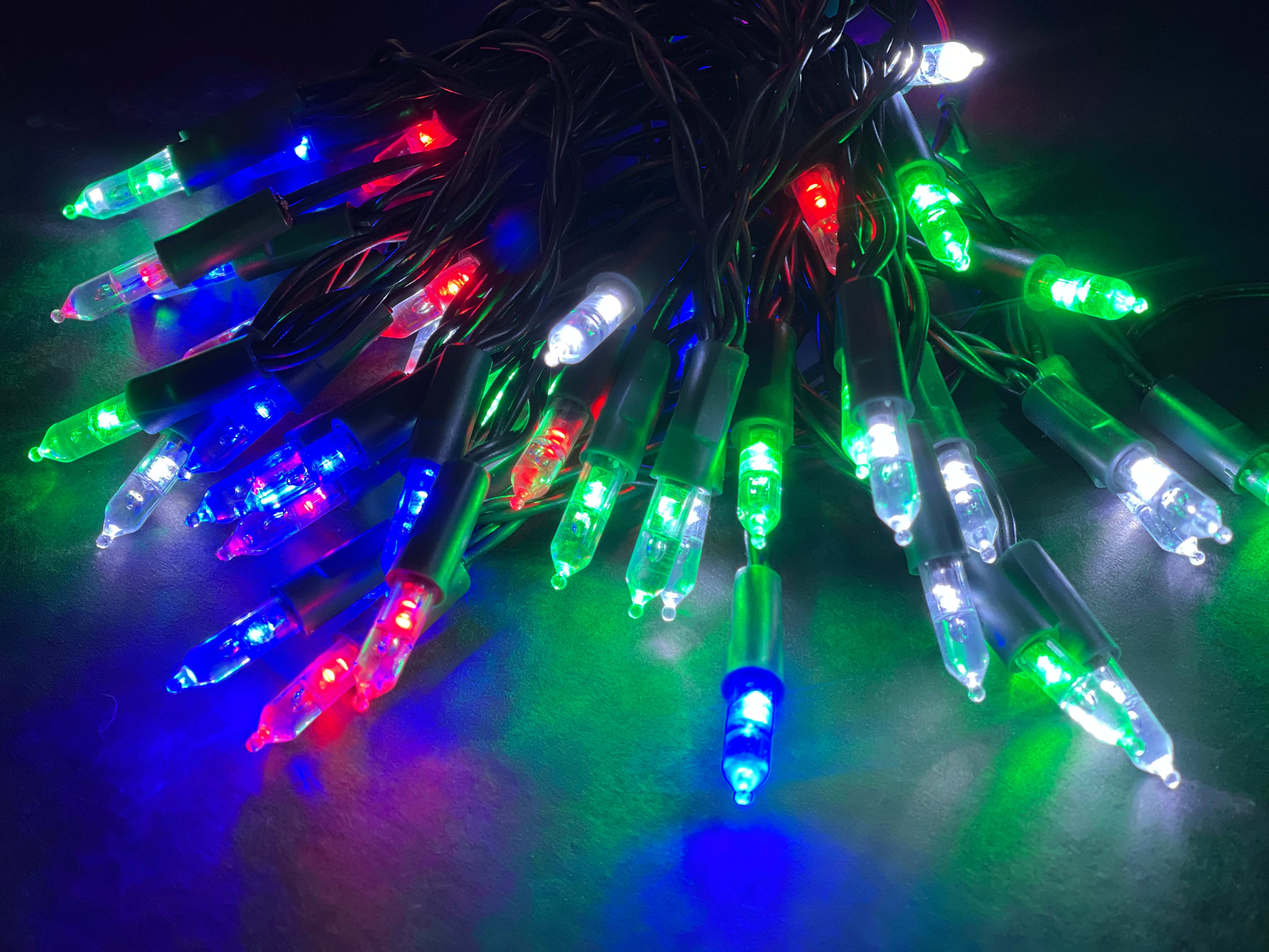 GIOCOPLAST NATALE SP - GCP01521373 50 PISELLINI LED MULTI 5 M LUCE FISSA