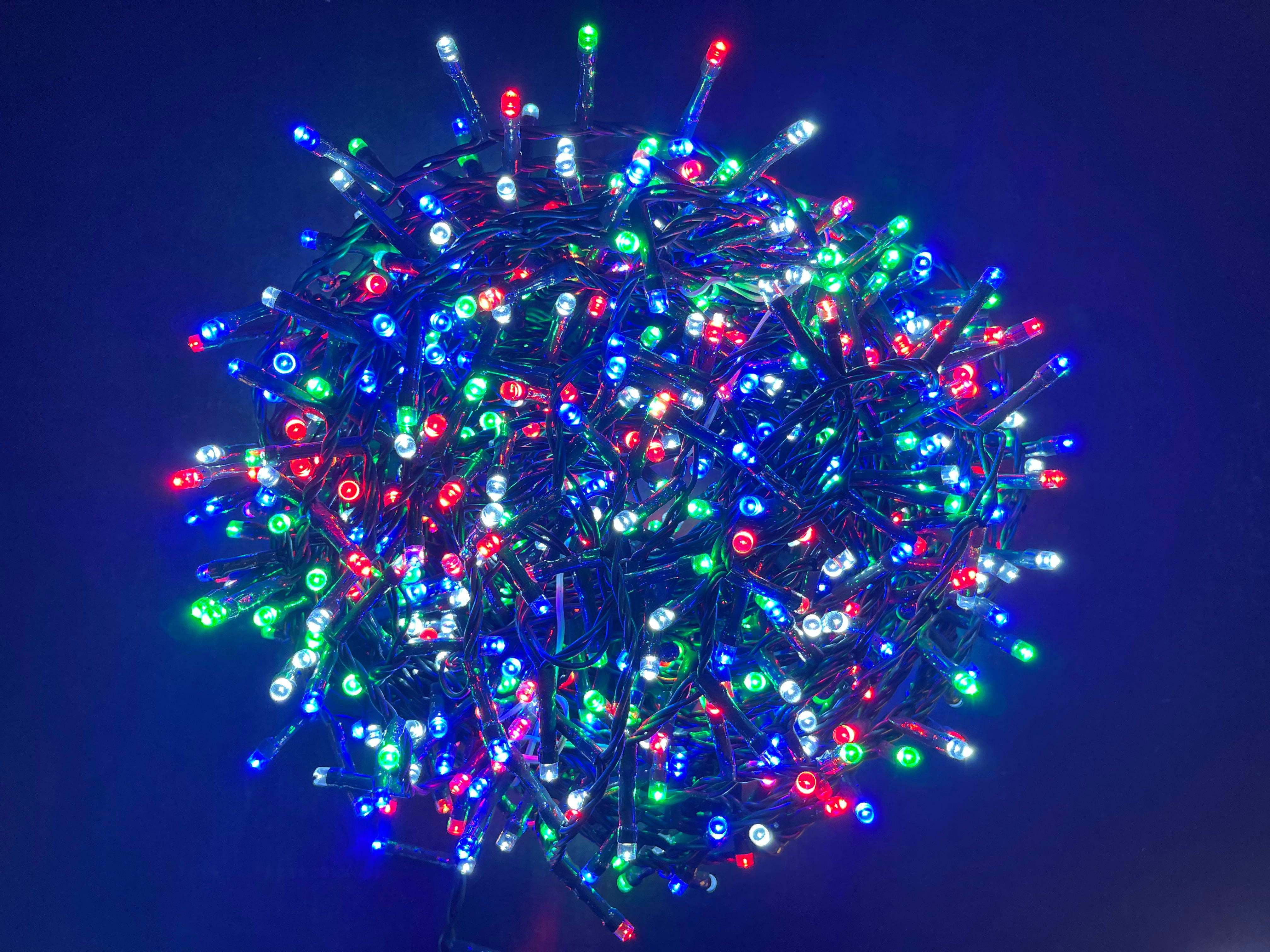GIOCOPLAST NATALE SP - GCP13921602 400 LED MULTI CAVO SCURO USO EST/INT