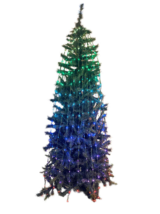 GIOCOPLAST NATALE SP - GCP14125029 TENDA PER ALBERO H 240 APP-I LIGHT FANTA