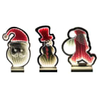 GIOCOPLAST NATALE SP - GCP14221530 FIGURA BICOLORE 20CM INFINITY LIGHT