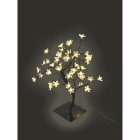 GIOCOPLAST NATALE SP - GCP14222095 ALB. DEC. CILIEGIO 48LED B.CALDO H45CM