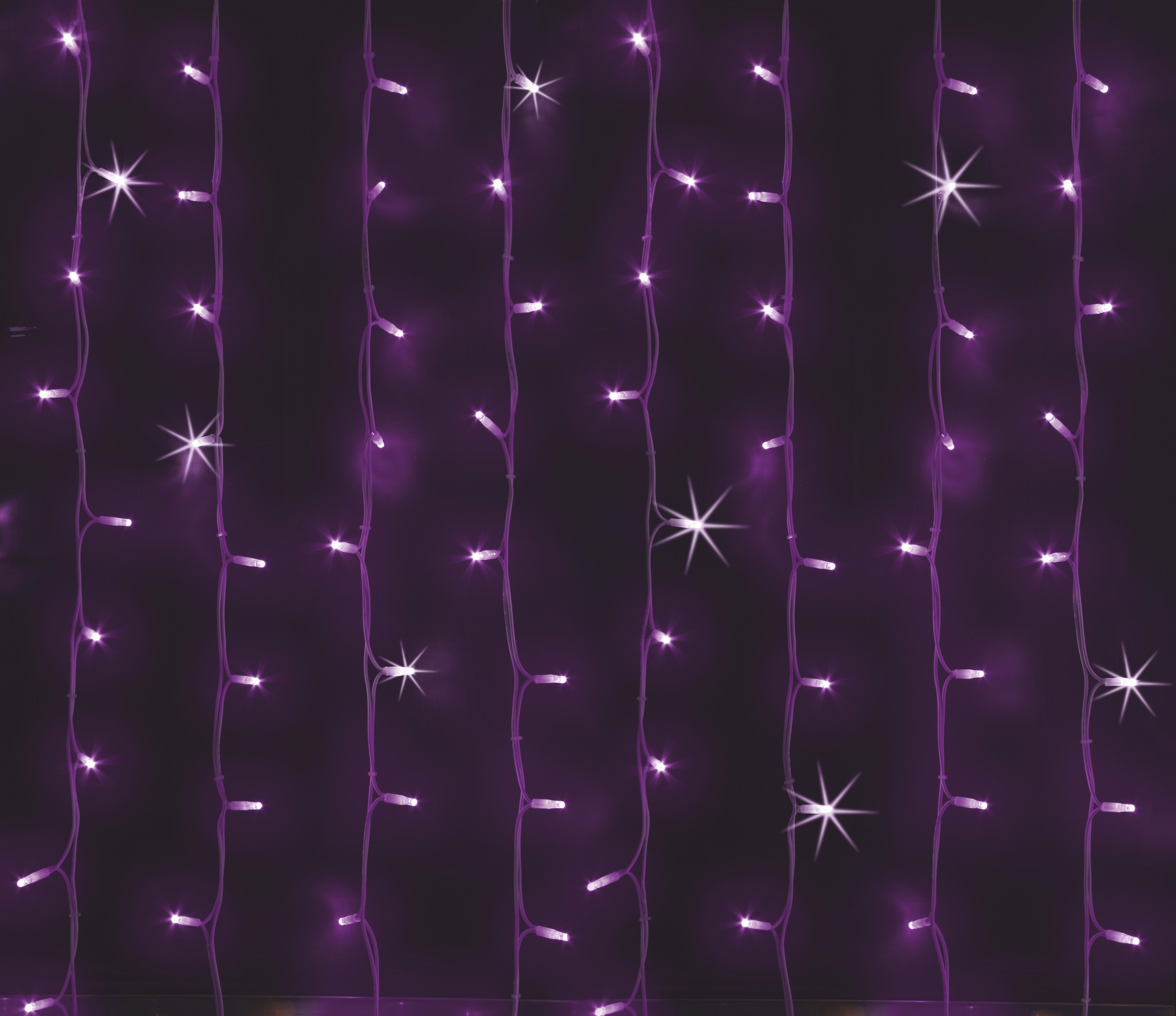 GIOCOPLAST NATALE SP - GCP14415480 TENDA LUCCIOLONA VIOLA 240V C/700 LED