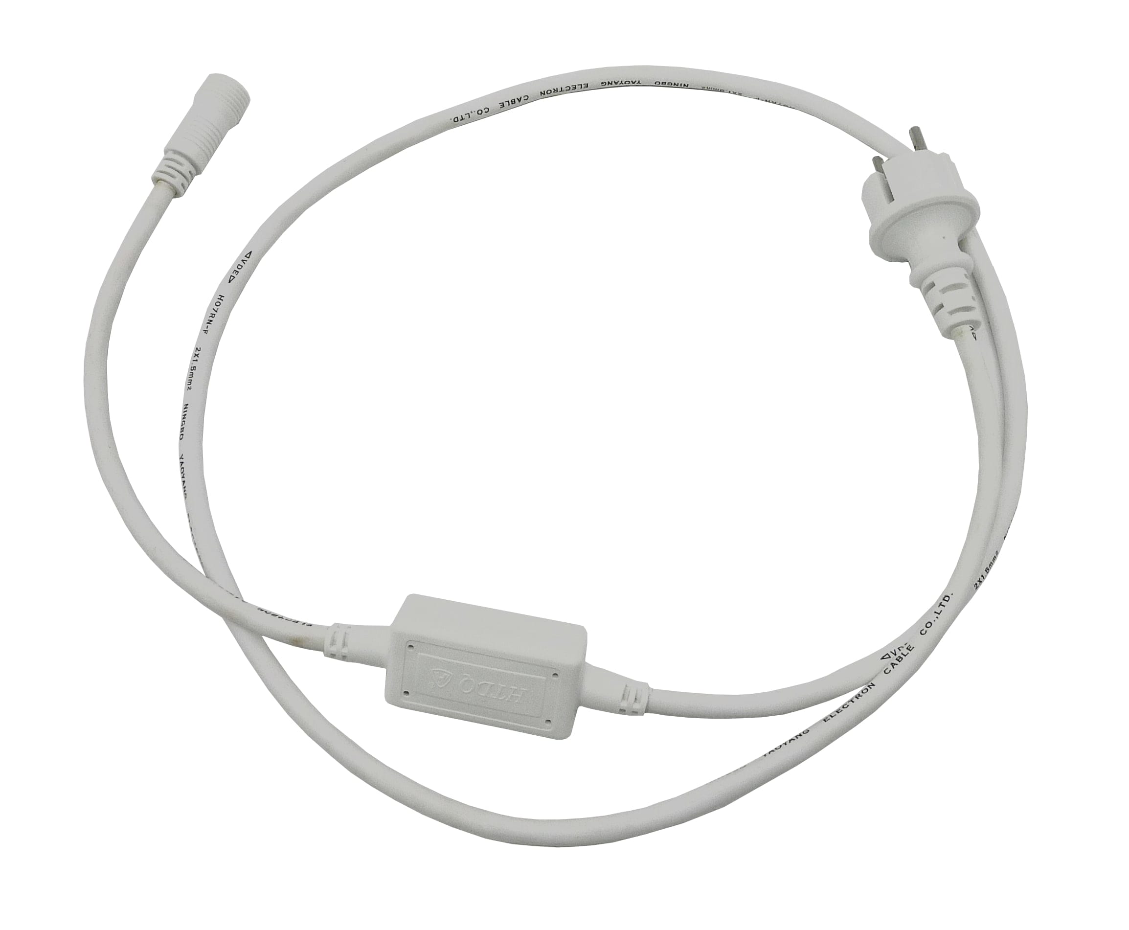 GIOCOPLAST NATALE SP - GCP14419161 CAVO ALIM. BIANCO 4A PER TENDE A LED, SF
