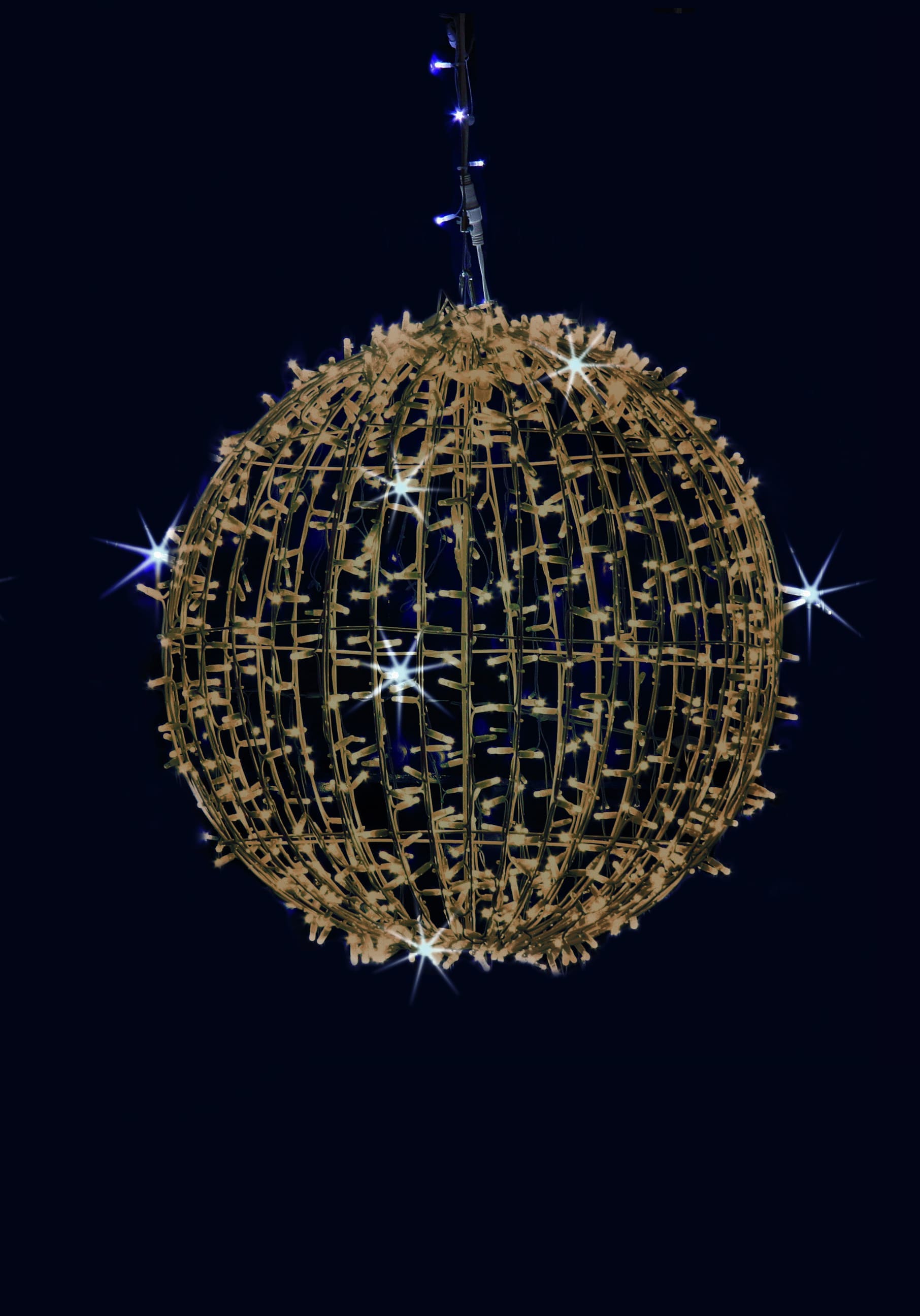 GIOCOPLAST NATALE SP - GCP14422032 SFERA 2200K D.80CM 800 LED, L.FIS