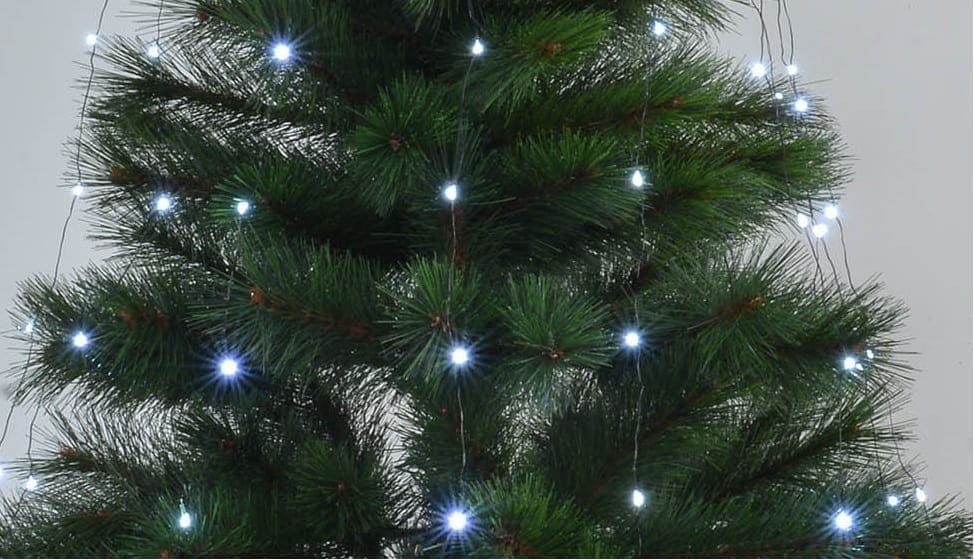 GIOCOPLAST NATALE SP - GCP14516944 TENDA ALBERO 240 LED BIANCHI, H 150 CM