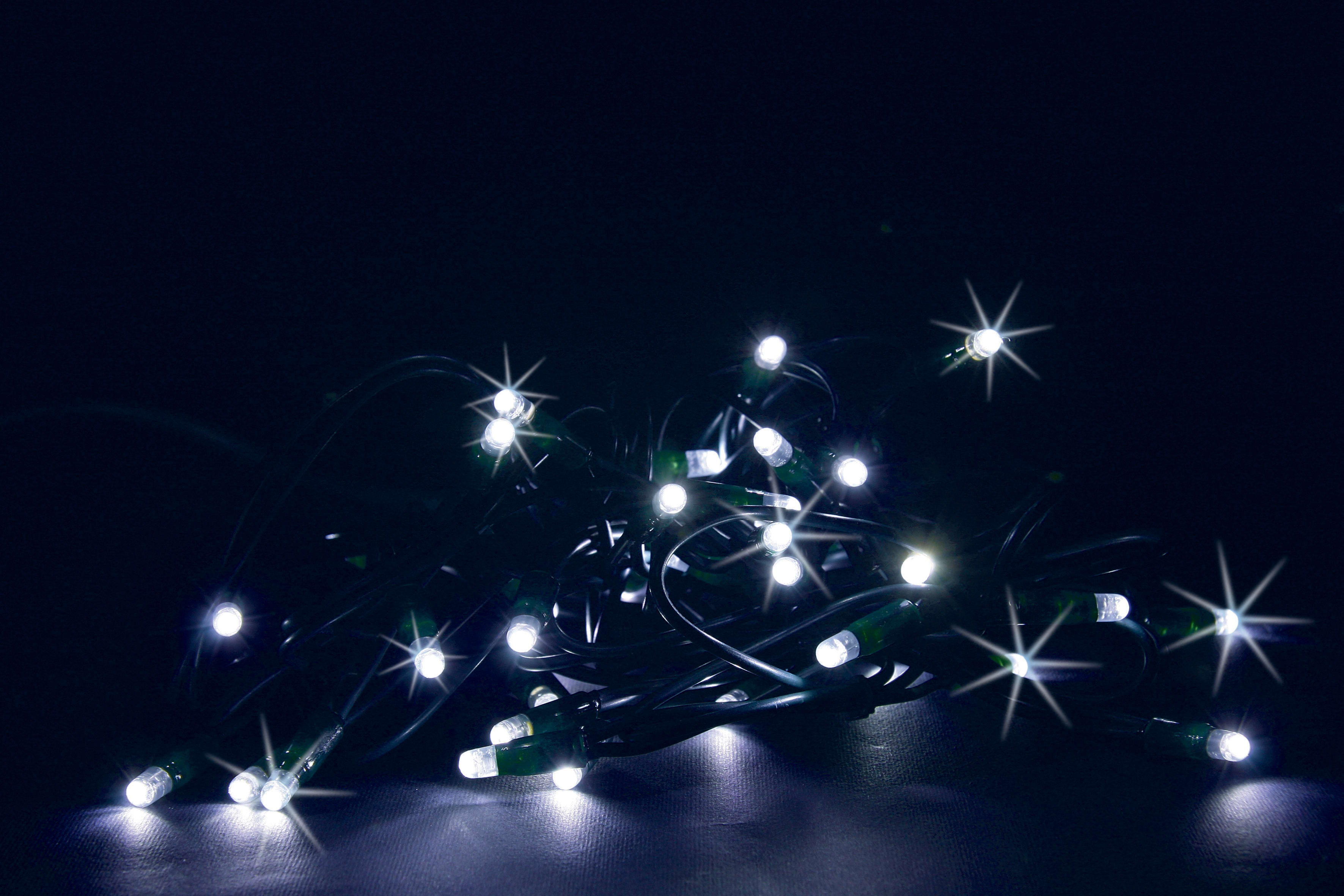 GIOCOPLAST NATALE SP - GCP14719102 PROL. 100 LUCCIOLONE 24V LED BIANCHI, CO