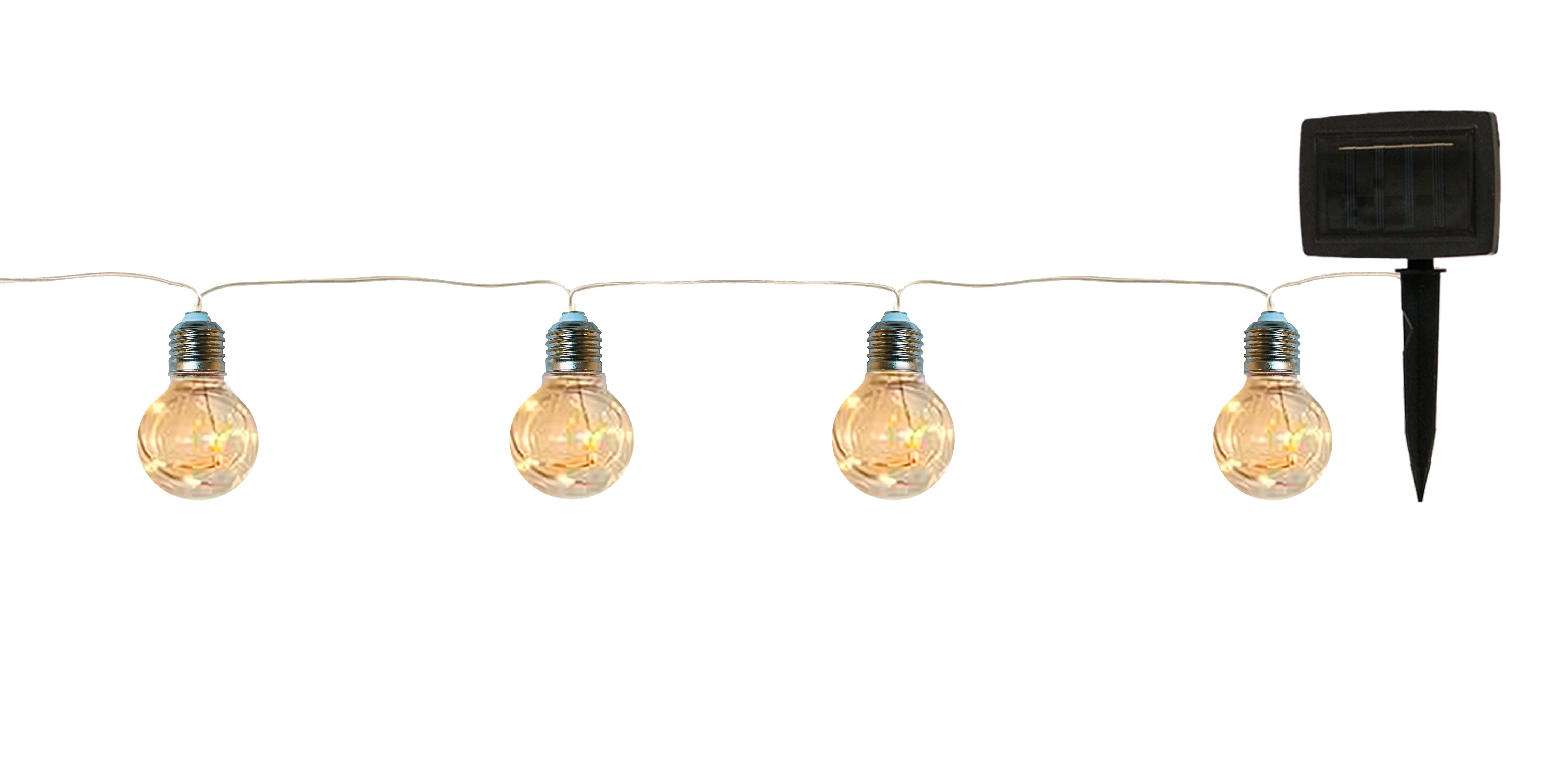 GIOCOPLAST NATALE SP - GCP14924340 FESTONE 10 LAMPADINE CON GOCCE DI LED CO