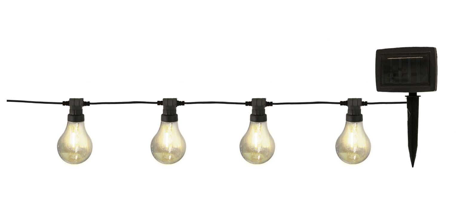 GIOCOPLAST NATALE SP - GCP14924341 FESTONE 10 LAMPADINE CON LED BIANCO CALD