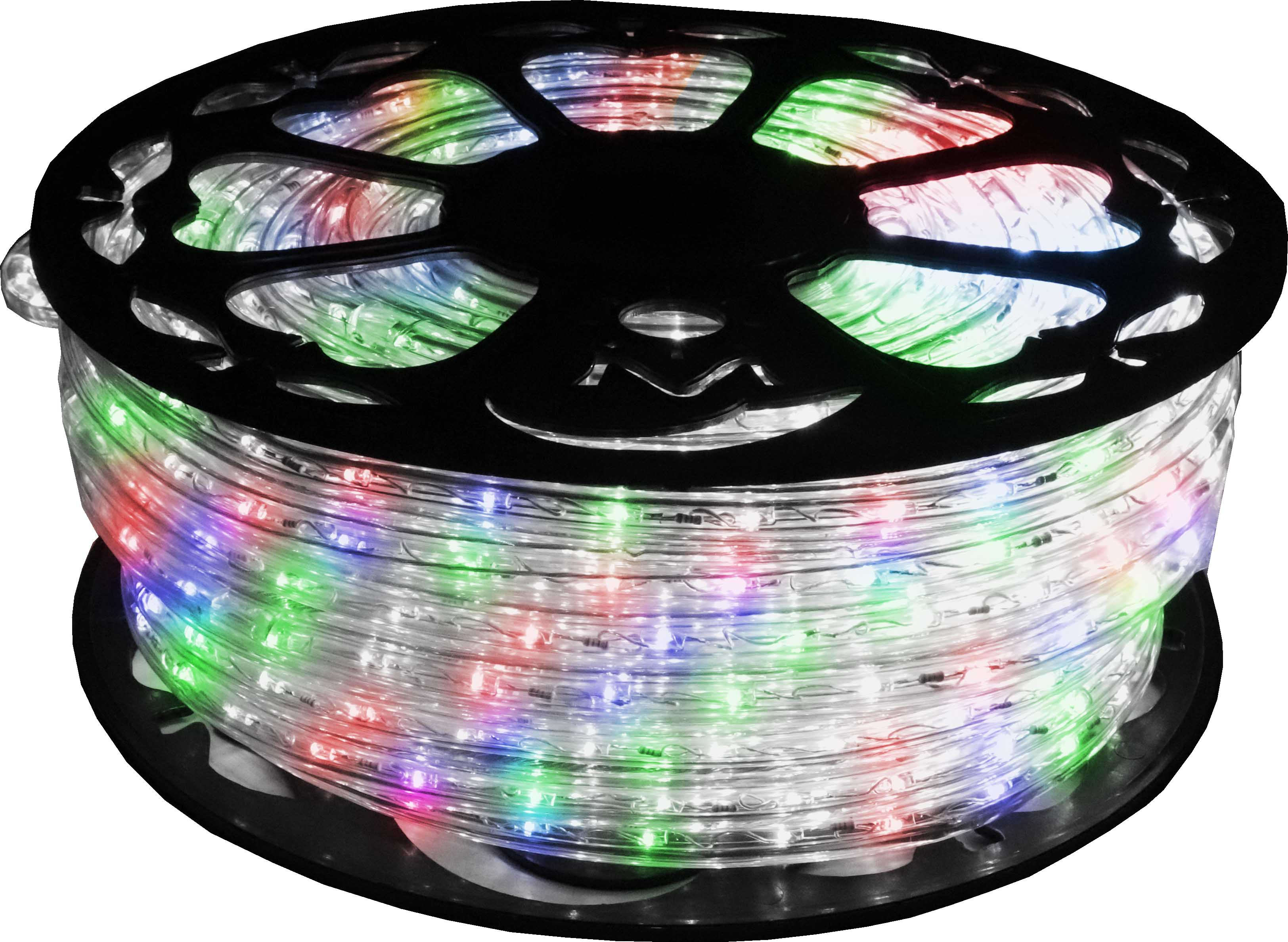 GIOCOPLAST NATALE SP - GCP15321702 TUBO LED HQ MULTI LUCE FISSA, 44 M