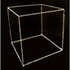 GIOCOPLAST NATALE SP - GCP17519157 CUBO 50CM, CON GOCCE DI LED BIANCO CALDO