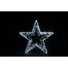 GIOCOPLAST NATALE SP - GCP17521631 MAXI STELLA 2D 110CM BIANCA CON TUBO LED