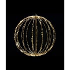 GIOCOPLAST NATALE SP - GCP17523130 SFERA D.30CM CON 320 GOCCE DI LED FULL F