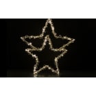 GIOCOPLAST NATALE SP - GCP17523134 DOPPIA STELLA CON GOCCE DI LED FULL FLAS