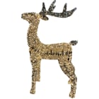 GIOCOPLAST NATALE SP - GCP17524665 RENNA PRESTIGE GOLD CON 960 GOCCE DI LED