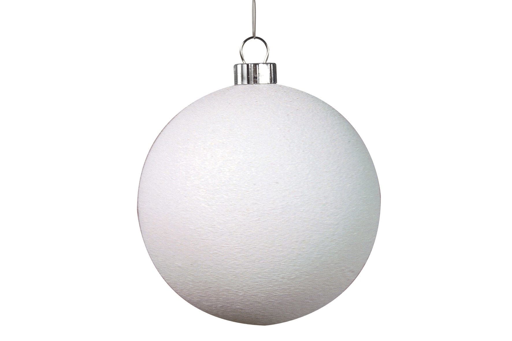 GIOCOPLAST NATALE SP - GCP41510571 SFERA DIAM. 100 BIANCA GLITTERATA