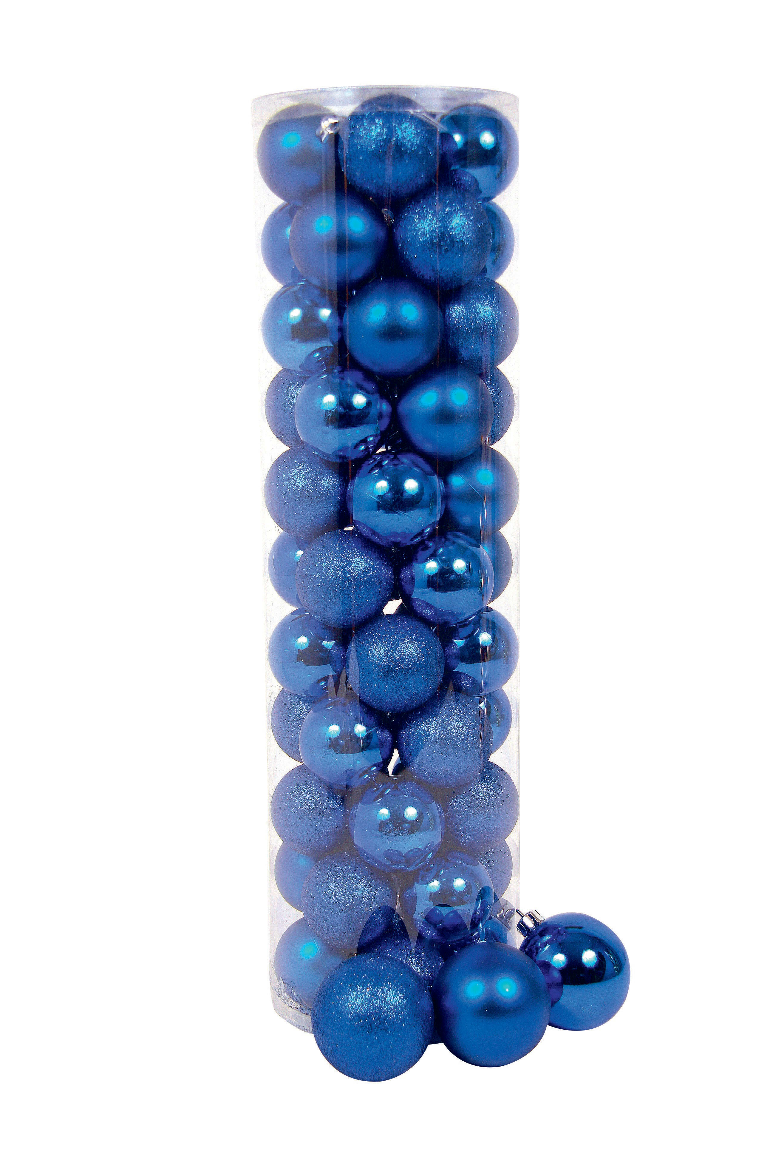 GIOCOPLAST NATALE SP - GCP43010673 CILINDRO 55 SFERE DIAM 50, BLU, MET.MAT.