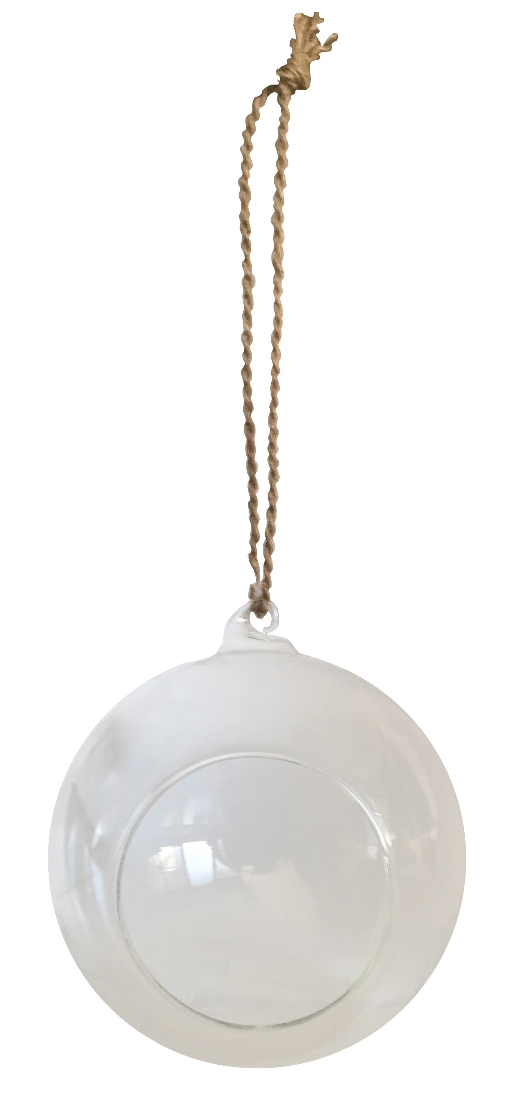 GIOCOPLAST NATALE SP - GCP48020323 SFERA VETRO APPENDIBILE DECORABILE D.120