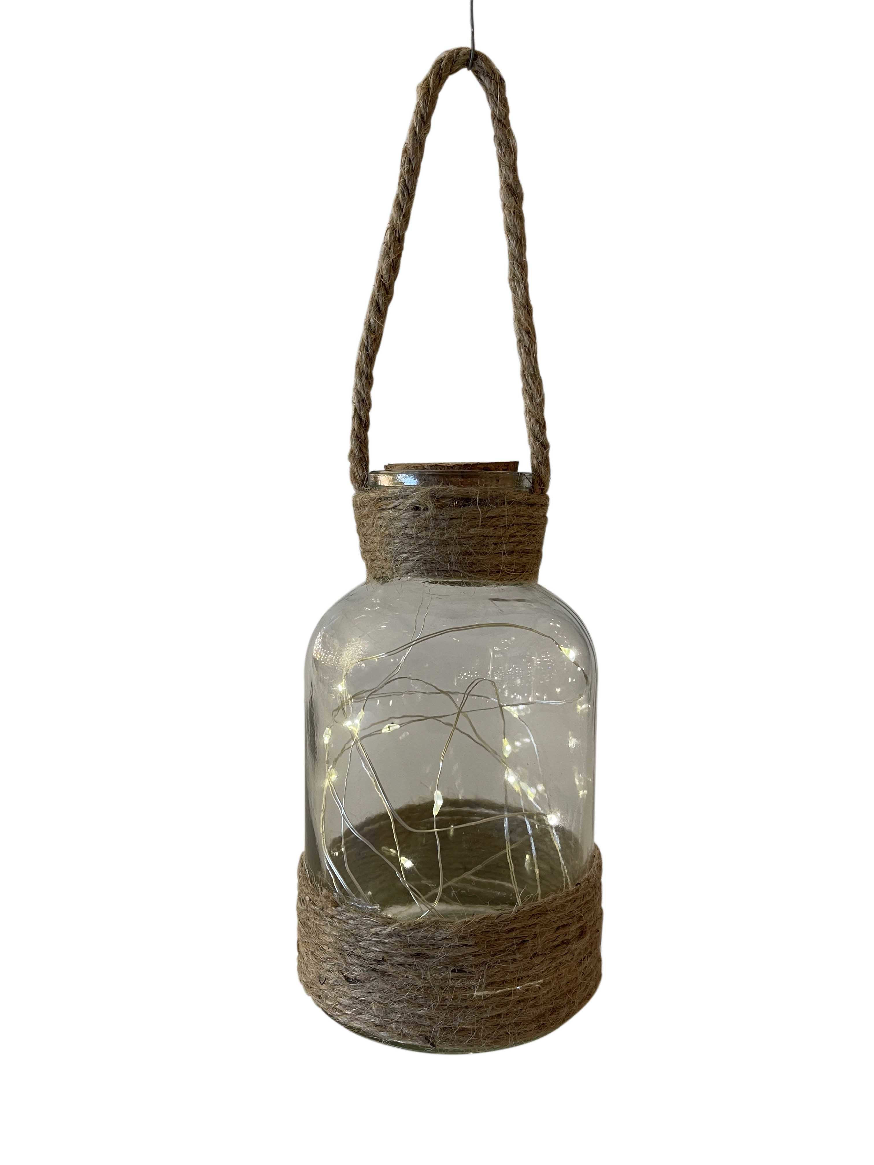 GIOCOPLAST NATALE SP - GCP48022215 BOTTIGLIA RUSTIC H16,5 D9 CM BATT